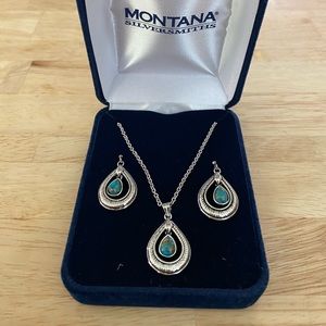 Montana Silversmith Earring Necklace Set